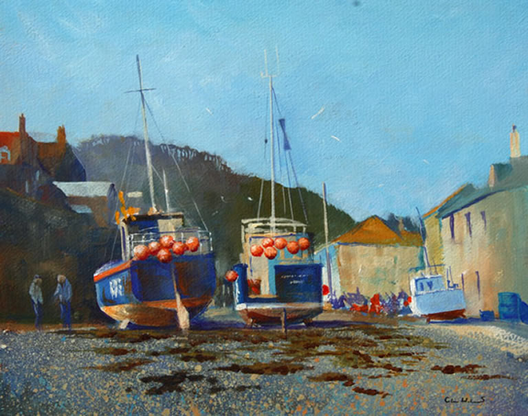 Cadgwith Morning Light; Acrylic Cadgwith Morning Light